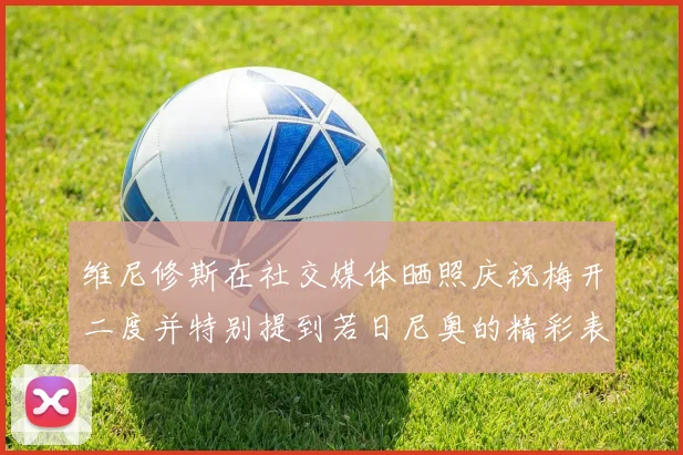 维尼修斯在社交媒体晒照庆祝梅开二度并特别提到若日尼奥的精彩表现